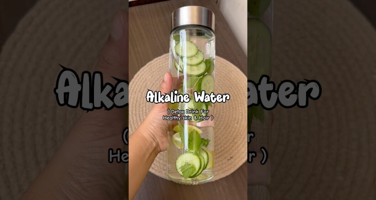 Detox Water For Clear Skin | Alkaline Water | Weight Loss || #detox #short