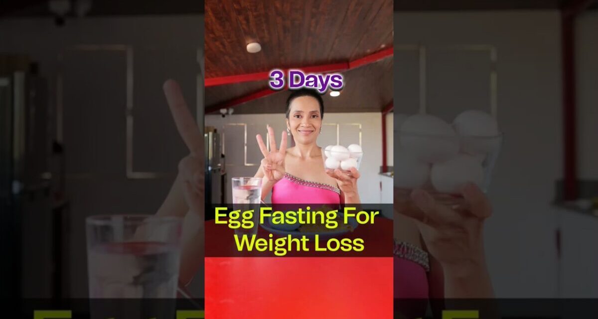 How To Lose 2 Kgs In 3 Days With Egg Fasting | Rapid Weight Loss With Eggs | Indian Weight Loss Diet