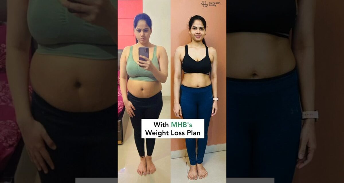 12 Kg Weight Loss And Belly Fat Gone ,😍