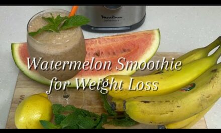 Watermelon Smoothie For Weight Loss Recipe