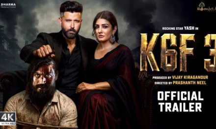 K.G.F: Chapter 3 – Hindi Trailer | Rocking Star Yash | Hrithik Roshan | Raveena Tandon | Prabhas