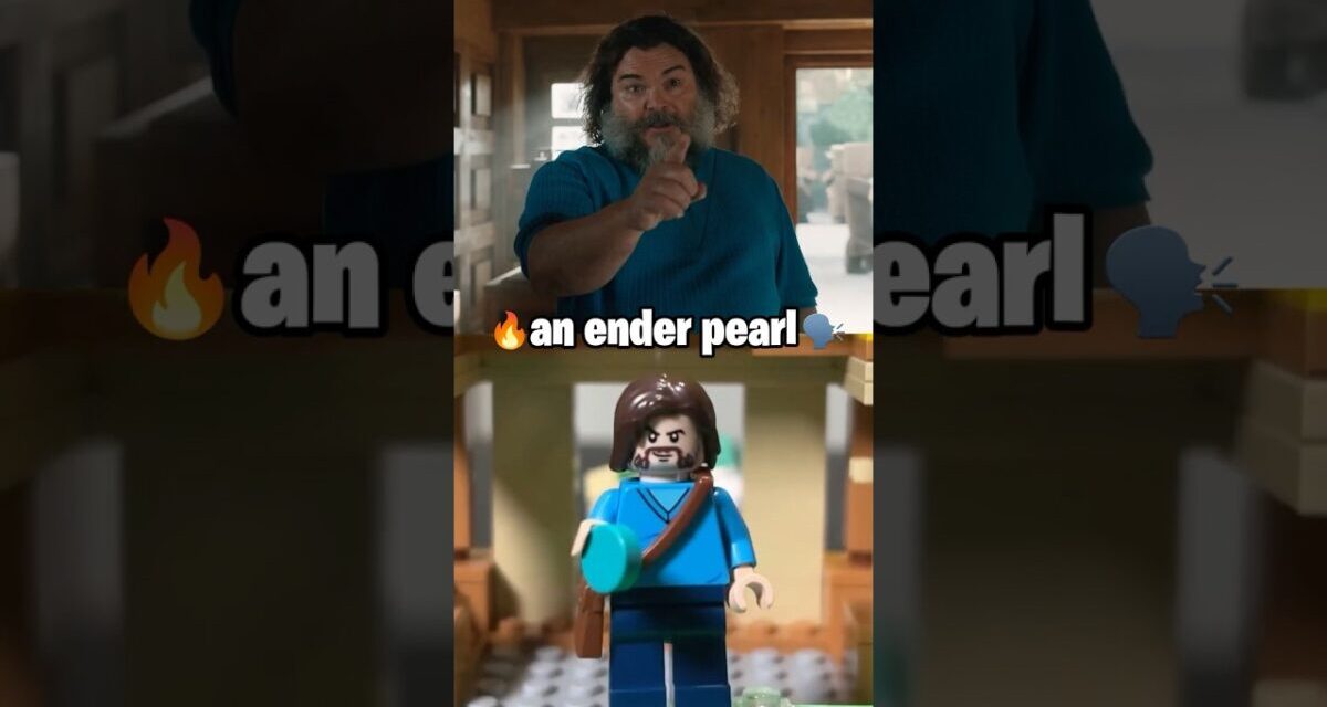 Minecraft Movie: Trailer Vs LEGO (ender Pearl)