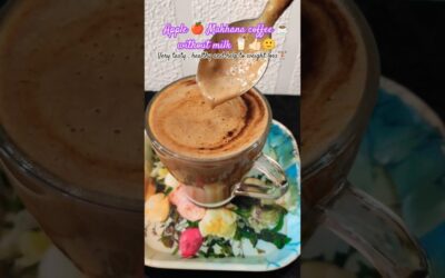 Weight Loss Apple🍎 Makhana Coffee Without Milk☕👍🏻🙂#coffee #healthytips #healthylifestyle #enjoylife