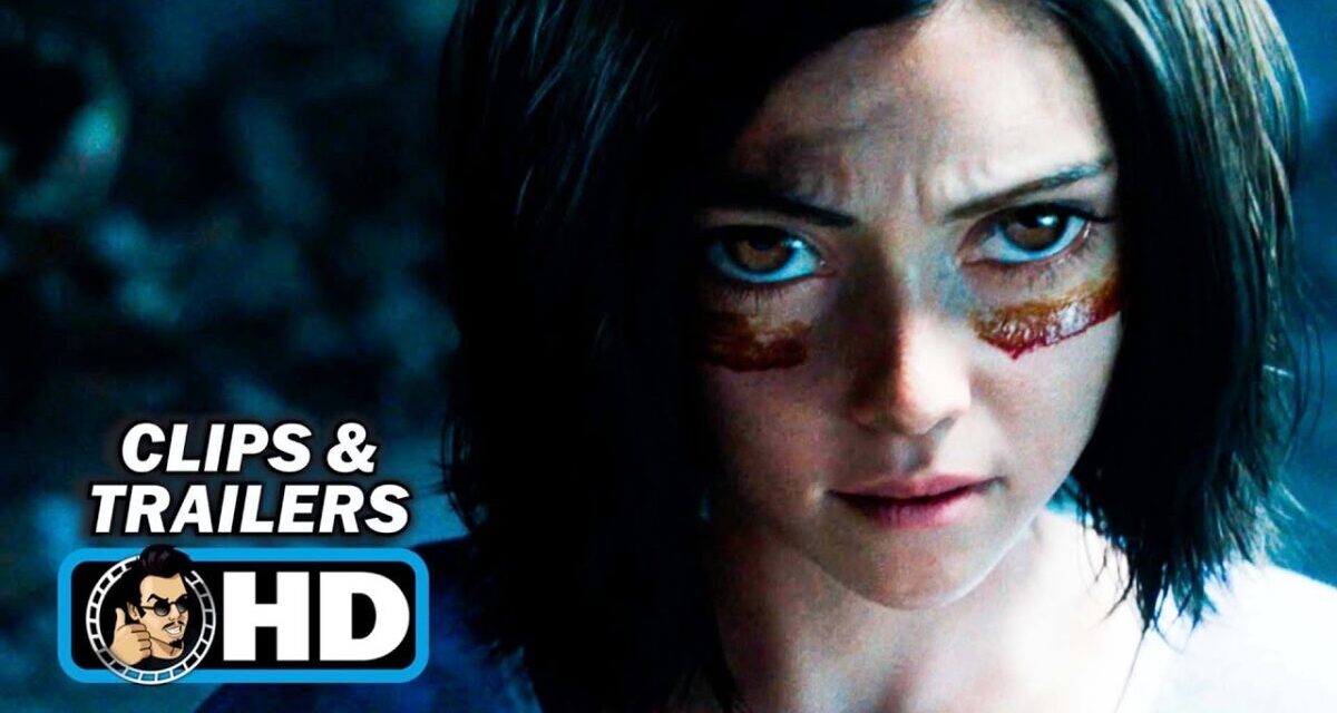 ALITA: BATTLE ANGEL Clips + Trailers (2019)