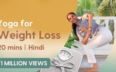 20 Minute Yogasana Flow For Weight Loss | वजन कम करने के लिए योग | All Levels