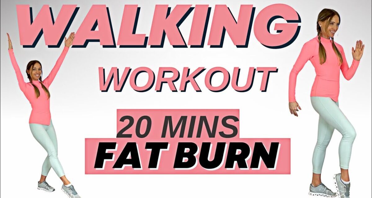 20 Minute Walking Exercise For Weight Loss  – Walk The Weight Off At Home