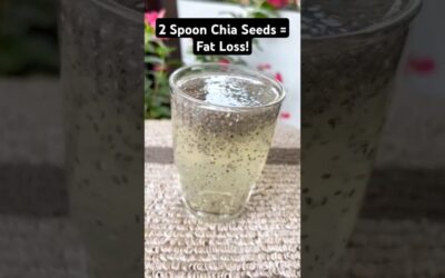 Chia Seeds For Weight Loss And Glowing Skin | Fat Loss Detox Drink In 2 Minutes.