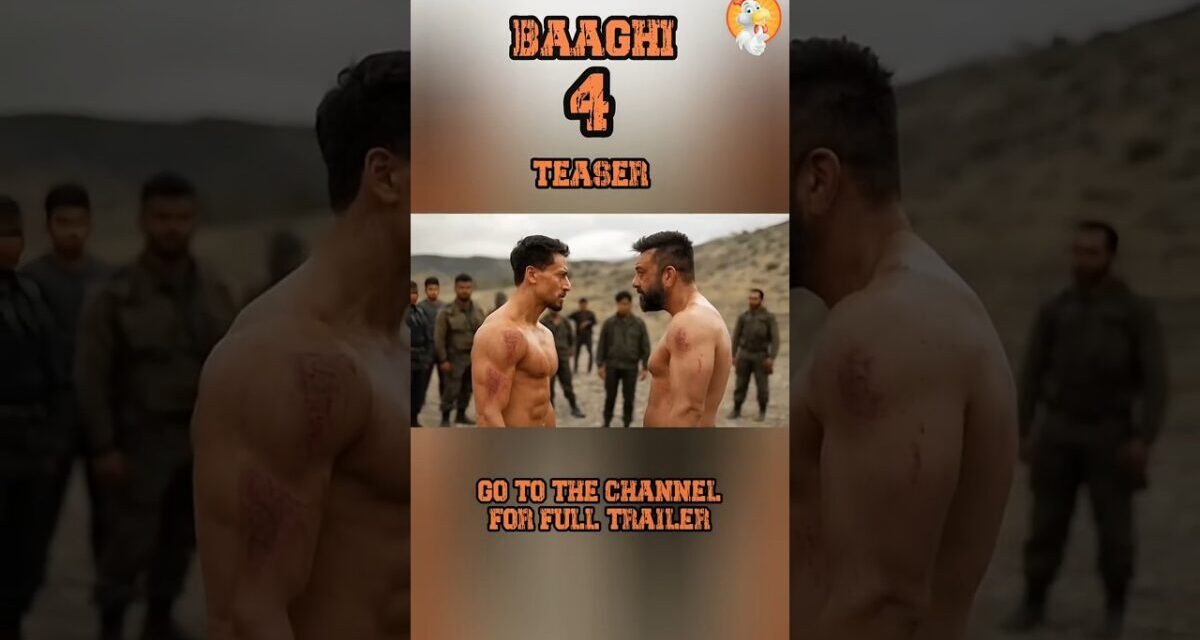 BAAGHI 4 Teaser | Sanjay Dutt | Tiger Shroff | #trailer #shortfeed @tonitoonzkahaniyan