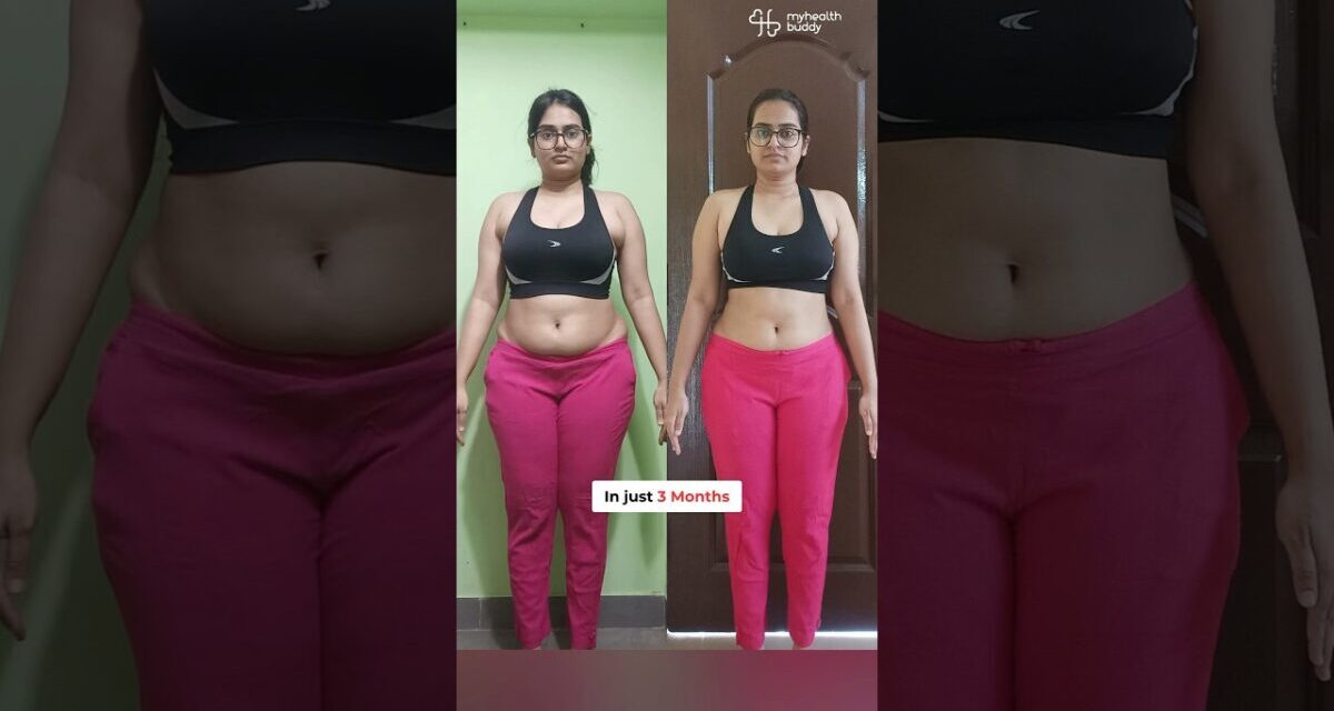 67 Kgs – 61 Kgs Weight Loss At HOME 🔥