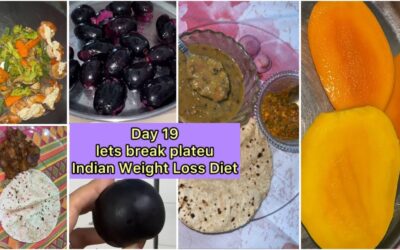 Day 19 Of Indian Weight Loss Diet | What I Eat In A Day To Lose Weight | Weight Loss Plateau
