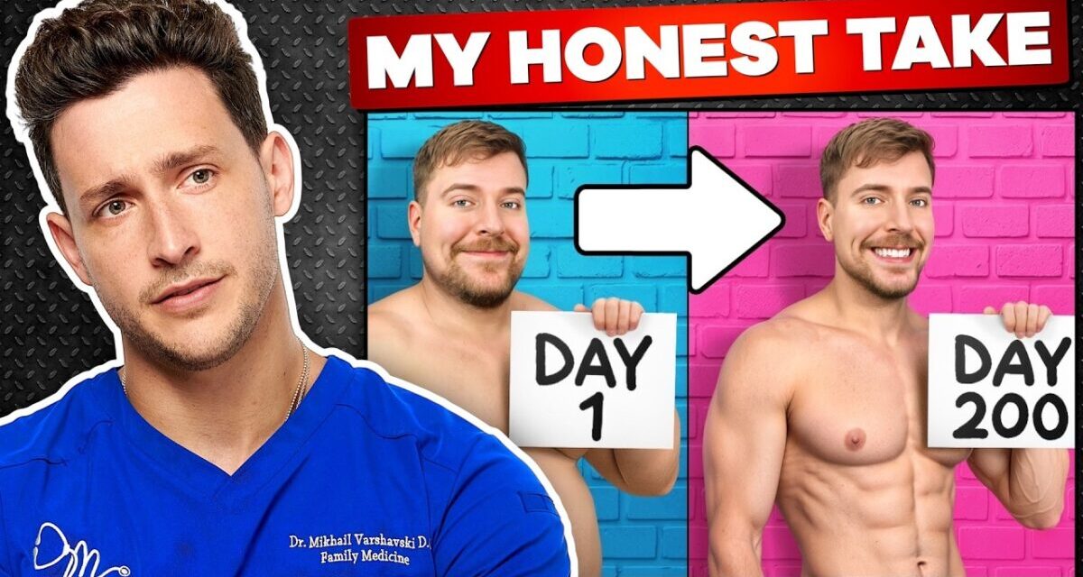 Doctor Reacts To MrBeast Weight Loss Video