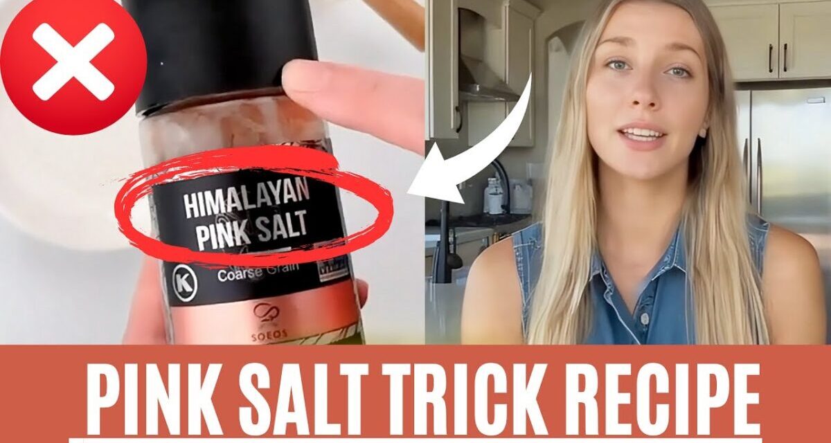 PINK SALT TRICK FOR WEIGHT LOSS – Does This 15-Second Bedtime Hack Actually Work? 🚨