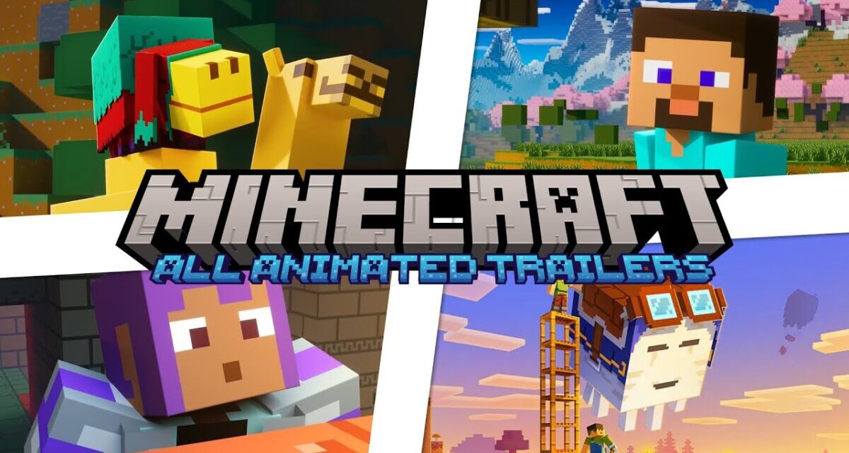 Evolution Of Minecraft Animated Trailers 🌟 (2019-2025)