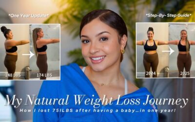 MY WEIGHT LOSS JOURNEY| One Year Update + How I Lost 75LBS Naturally + Step-By-Step Guide How To!