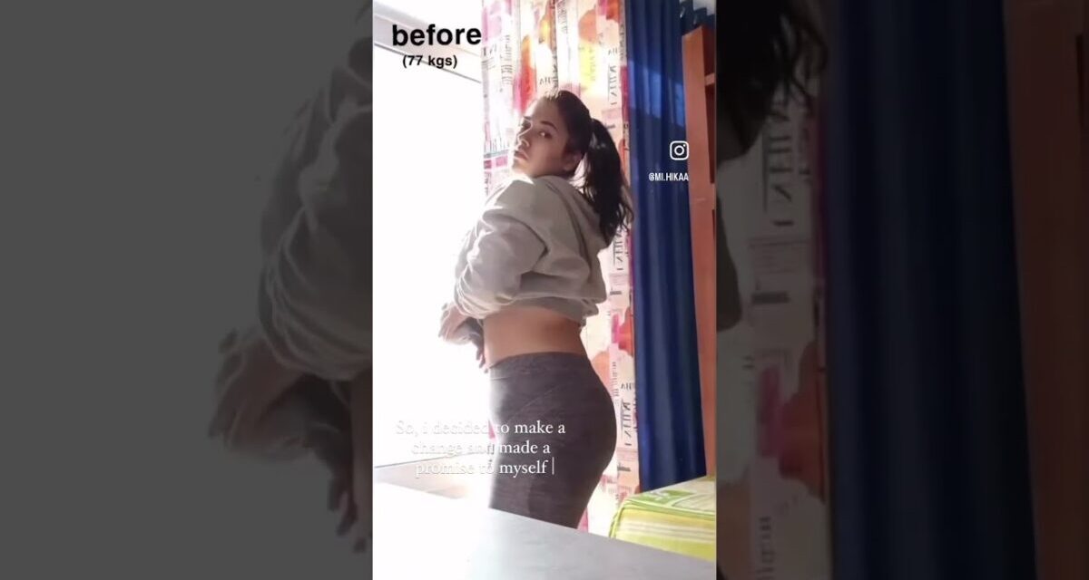 My Glow Up✨| Weight Loss Journey (lost 30kgs) | Watch Detailed Video On My Channel | Subscribe 🫶🏻
