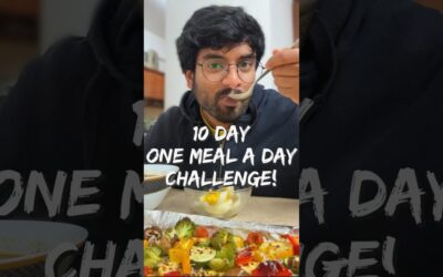 What Happened When I Ate Once A Day For 10 Days! 😲🥗