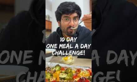 What Happened When I Ate Once A Day For 10 Days! 😲🥗