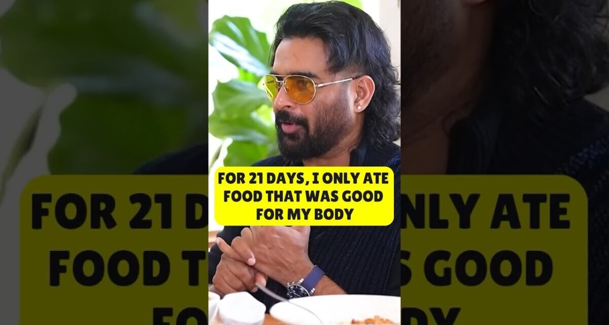 R. Madhavan AMAZING Body Transformation In  21 Days!#shorts #motivation