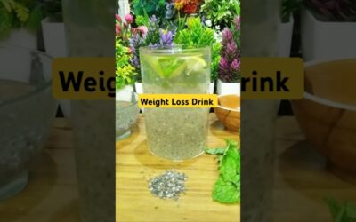 Chiaseeds Drink For Weight Loss🥤#detox #shorts#food #trending #viral #shortsfeed #fatloss #chia #fyp