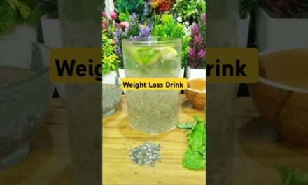 Chiaseeds Drink For Weight Loss🥤#detox #shorts#food #trending #viral #shortsfeed #fatloss #chia #fyp