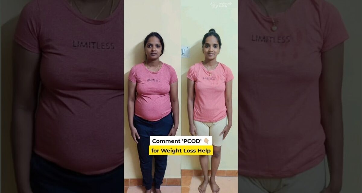 12 Kgs Belly Fat Loss In 3 Months (PCOD Case)