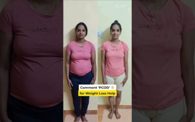 12 Kgs Belly Fat Loss In 3 Months (PCOD Case)
