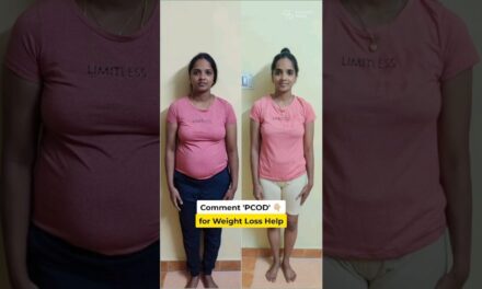 12 Kgs Belly Fat Loss In 3 Months (PCOD Case)