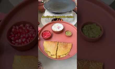 No Oil Desi Weight Loss Chilla | लौकी बेसन चिल्ला और आम चटनी | Summer Lunch Recipe