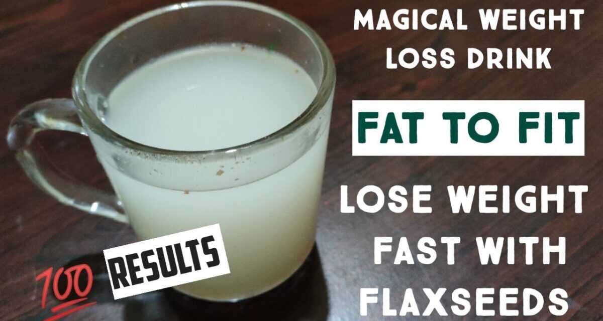 Magical Weight Loss Drink || #Shorts Lose Weight Fast || Flax Seeds For Weight Loss