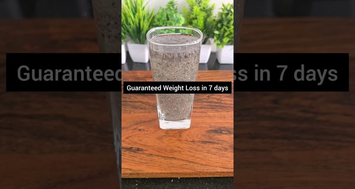 Weight Loss Drink | Chia Seeds Drink #weightloss #bellyfatloss #shorts