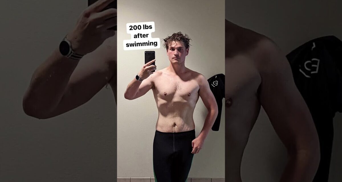 INCREDIBLE Swimming Weight Loss Transformation