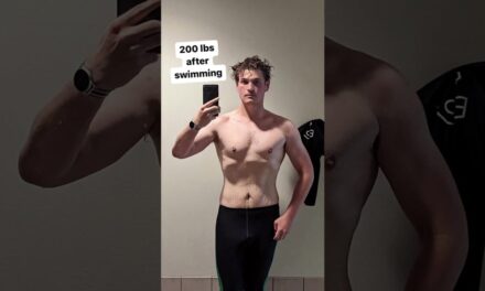 INCREDIBLE Swimming Weight Loss Transformation