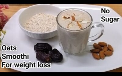 Healthy Oats Smoothie Recipe For Weight Loss | No Sugar Diet Recipe| Healthy Breakfast Drink