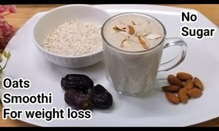 Healthy Oats Smoothie Recipe For Weight Loss | No Sugar Diet Recipe| Healthy Breakfast Drink