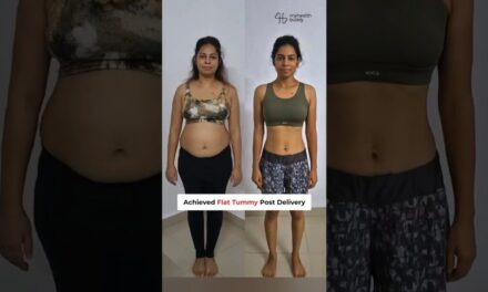 18 Kgs Belly Fat Loss + Full Body Transformation At HOME 🔥