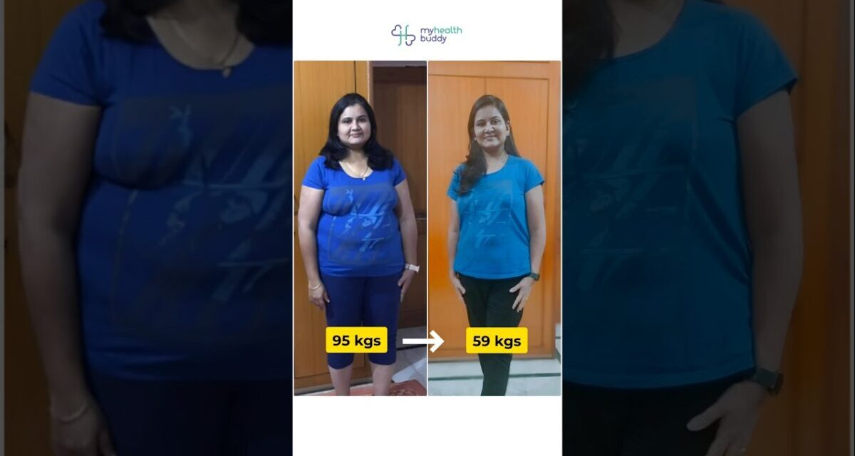 95 Kgs – 59 Kgs Weight Loss Without GYM 😮 (Get The PLAN)