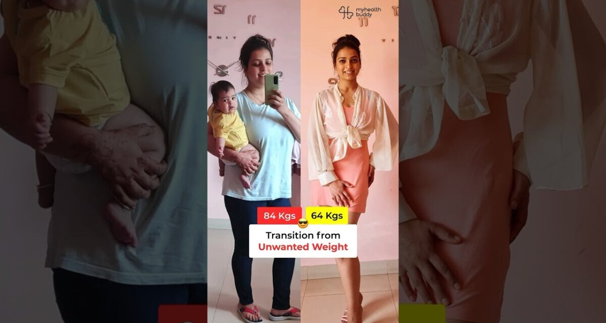 20 Kgs Full Body Weight Loss (New Mother’s Postpartum Journey)