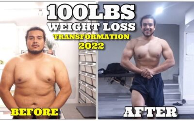 100 LBS Weight Loss Transformation! My 1 Year Fitness Journey!