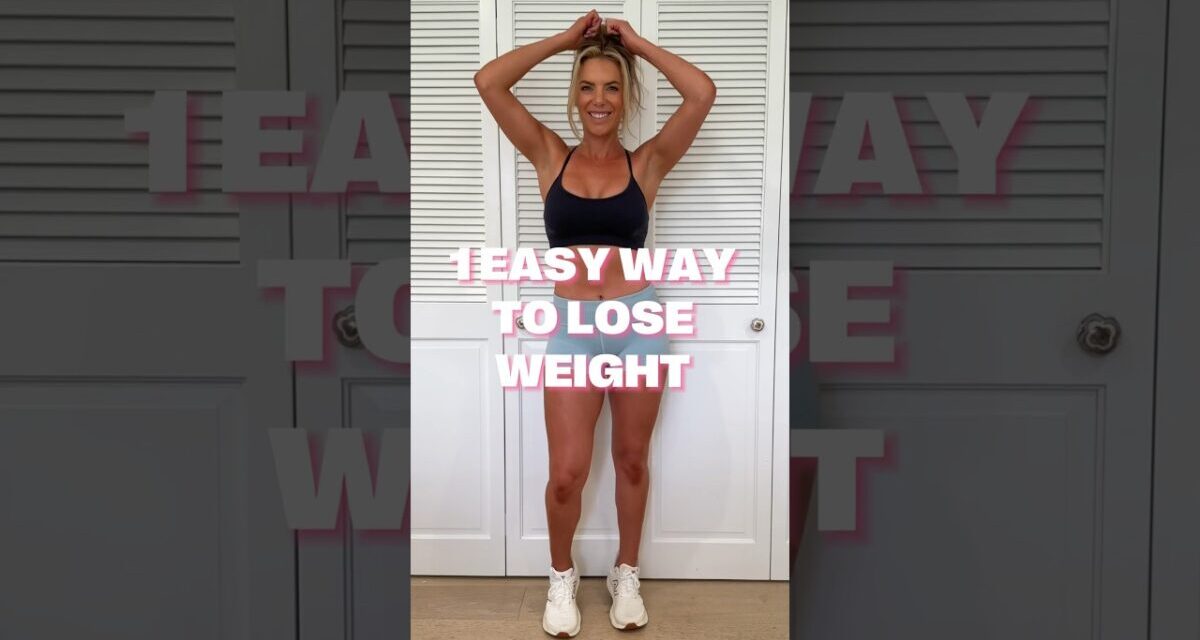 1 EASY Way To Lose Weight NO 🙅🏼‍♀️Dieting