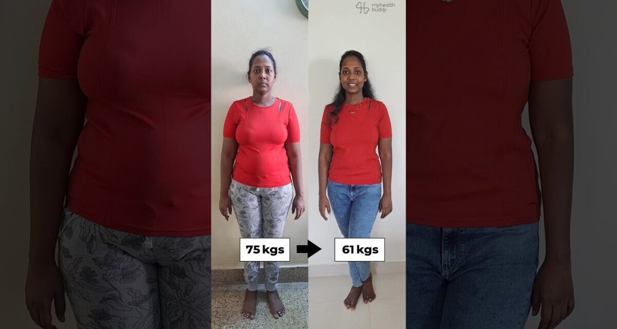 14 Kgs Postpartum Belly Fat Loss At HOME 🔥