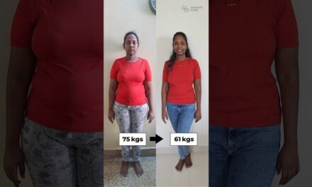 14 Kgs Postpartum Belly Fat Loss At HOME 🔥