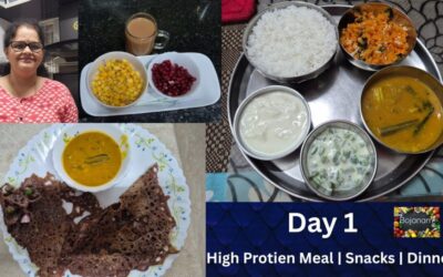 Day _1 Diet Meal Plan | Healthy South Indian Recipes For Weight Loss |