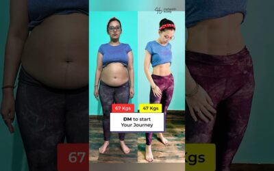 20 Kgs Weight Loss Journey | From BELLY FAT To ABS 😳