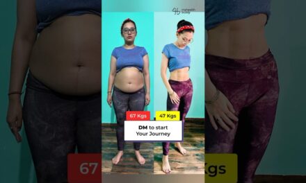 20 Kgs Weight Loss Journey | From BELLY FAT To ABS 😳