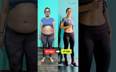 How I Lost 20 Kg & Got Abs | Full Fat Loss Journey After Delivery With Home Food And Workout