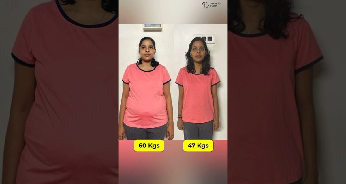 LOST 13 Kgs Weight In Just 4 Months | Postpartum Working Mom