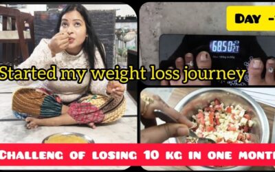 Day-1 Of My Weight Loss Journey L 10 Kg In One Month #weightloss #healthy #minivlog #dailyvlog