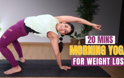 20 Min Morning Yoga For Weight Loss | Fat-Burning Yoga Flow At Home