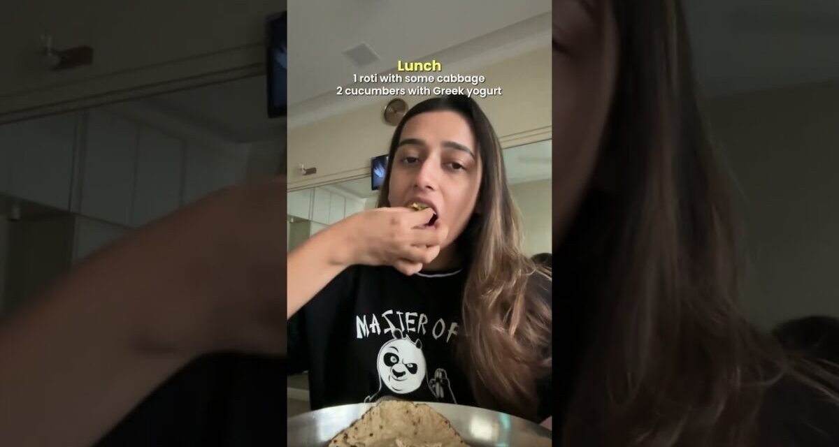 PCOS: What I Eat In A *DAY* To Lose WEIGHT 🥗♥️🏃‍♀️ #ashortaday