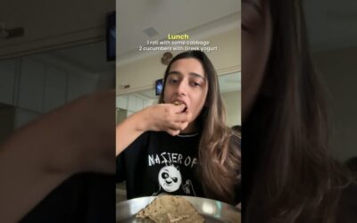 PCOS: What I Eat In A *DAY* To Lose WEIGHT 🥗♥️🏃♀️ #ashortaday